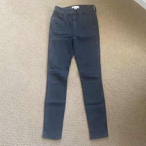 Madewell Tall 10" High-Rise Skinny Jeans in Eclipse Wash